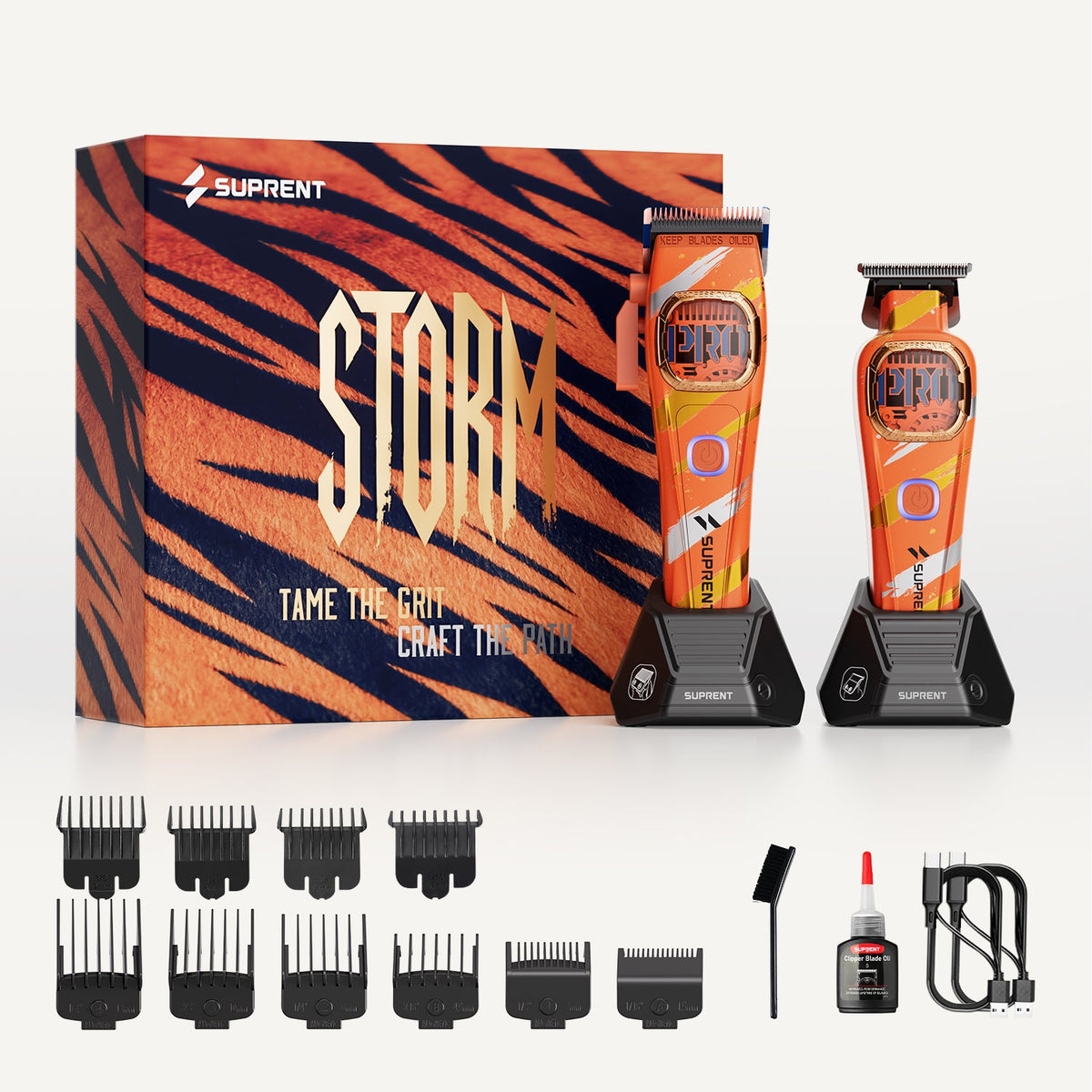 Combo Clipper + Trimmer Suprent Sandstorm HC586OX