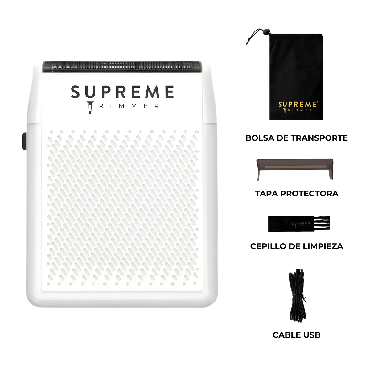 Shaver Supreme Trimmer Solo White