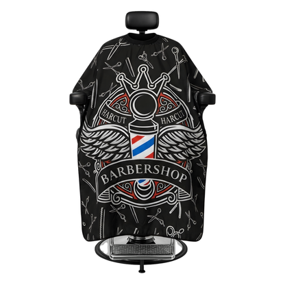 Capa Cuello de Silicona BarberShop
