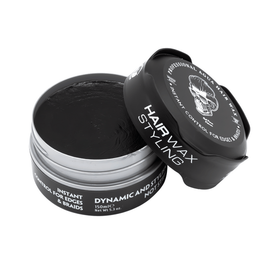 Cera de Peinar Efecto Brillo 200g Black