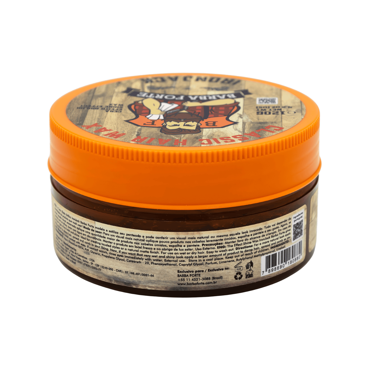 Pomada de Cabello Efecto Brillo Ironjack 120g