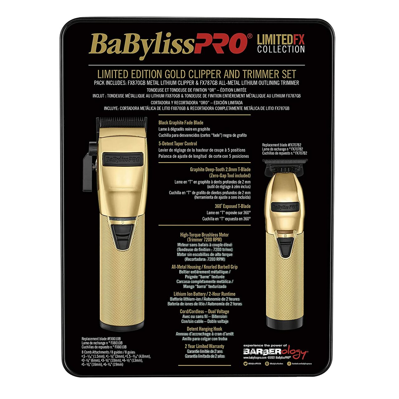 Babyliss Gold Liners orders