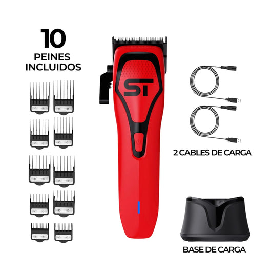 Clipper Supreme Trimmer Darkstar 72 Rojo