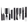 Set de 10 Peinetas Negras