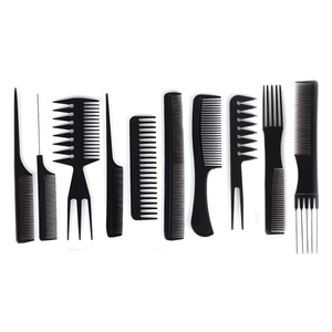 Set de 10 Peinetas Negras