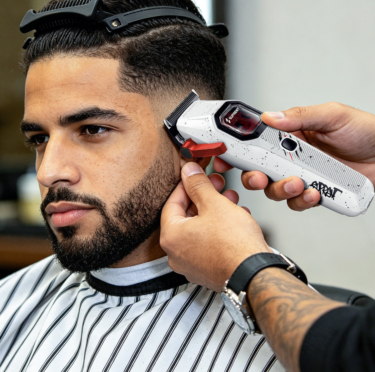 Combo Clipper + Trimmer Suprent FANGS Assassin Edition HC976WX