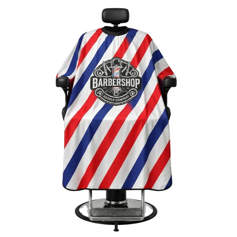 Capa Cuello de Silicona Barber Shop