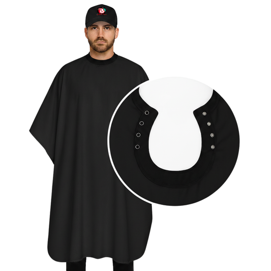 Capa Cuello de Silicona Negra sin Logos