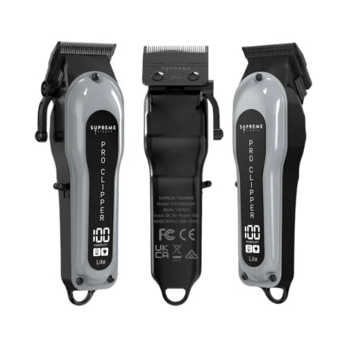 Clipper Supreme Trimmer Pro Lite Gray