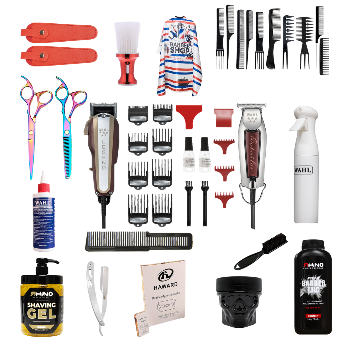 Kit Completo de Barbero Combo