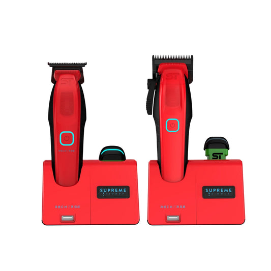 Duo Recharge Supreme Trimmer Rojo