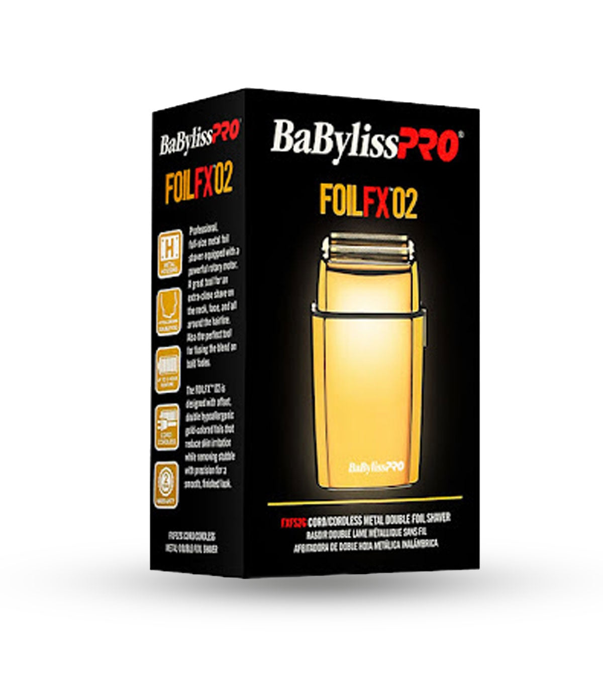 Shaver Babyliss Pro FX02 Gold