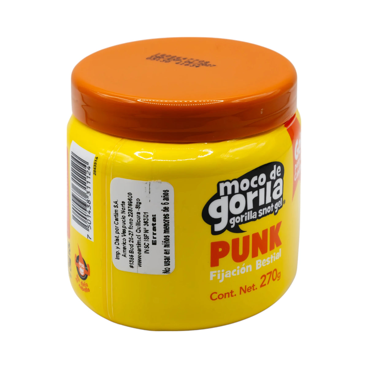 Gel de peinar Moco de Gorila punk 270 g