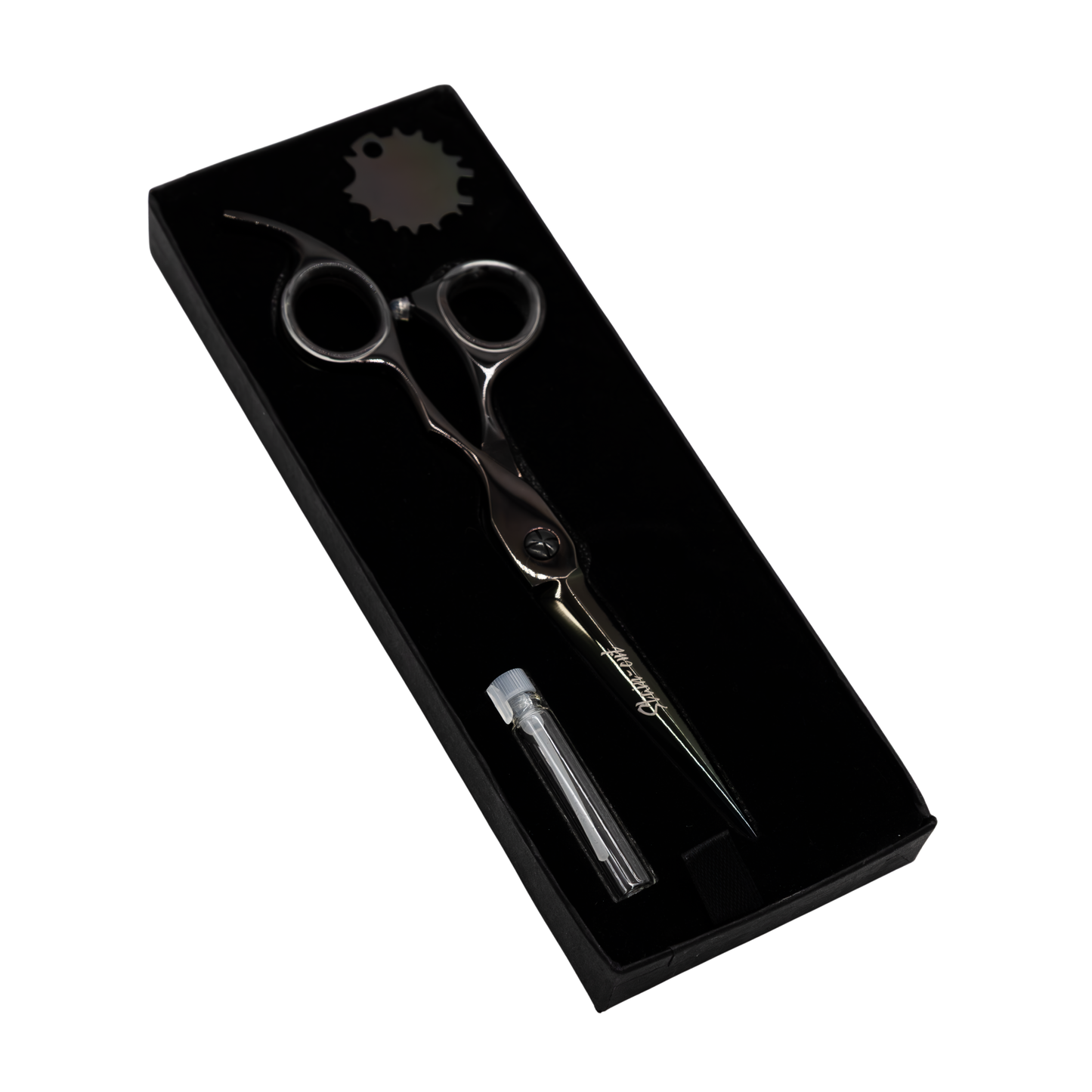 Tijera Black Filo Navaja Stain Cut 6 Pulgadas