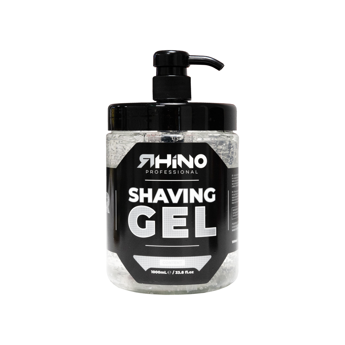 Shaving Gel de afeitar RHINO - Silver 1000mL