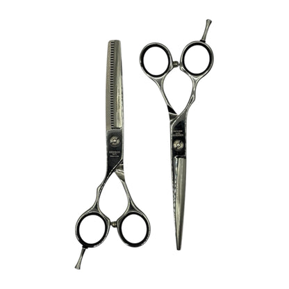 Set de Tijeras Zurdo HENBOR 815s Silver 6''