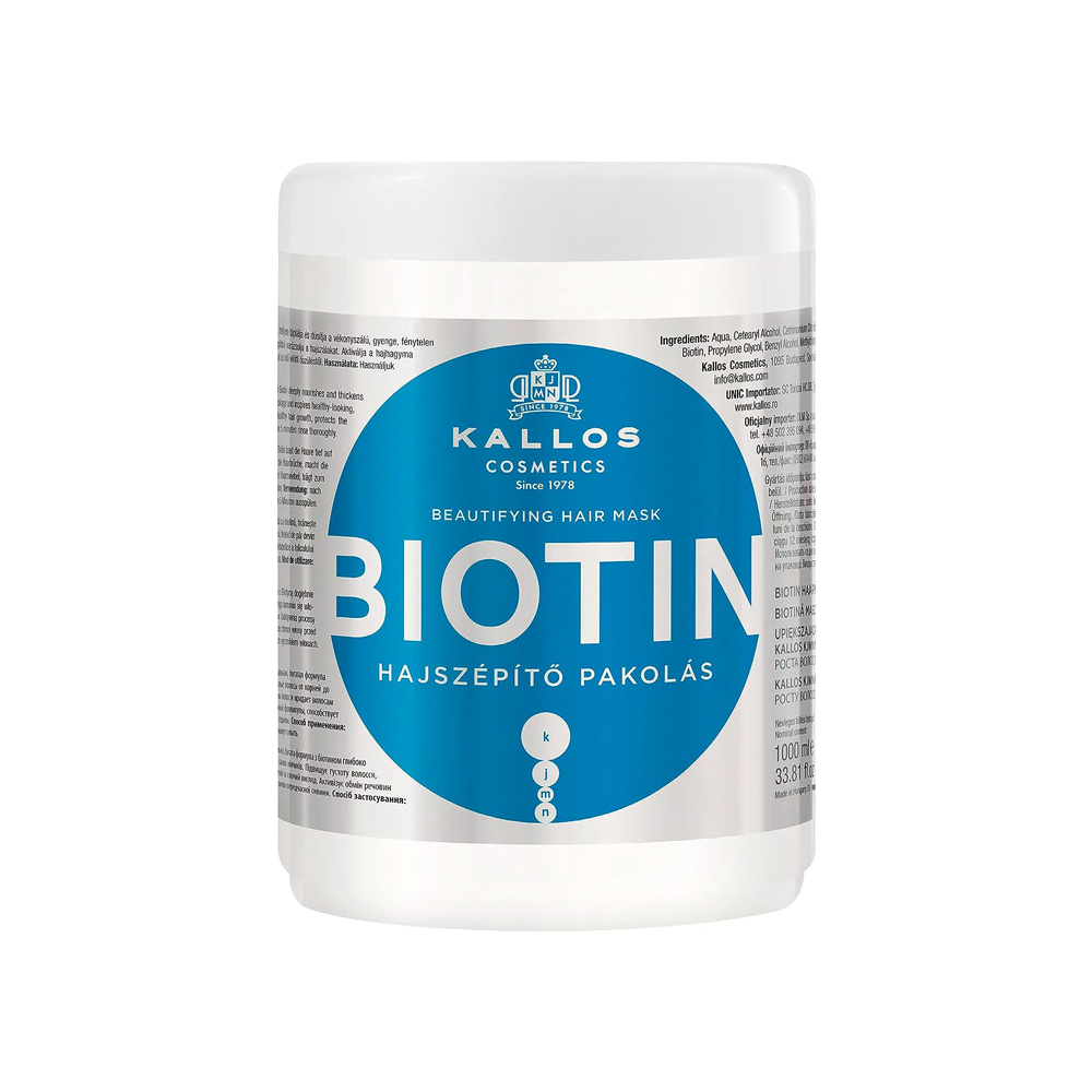 KALLOS - Hair Mask BIOTIN 1000ml