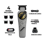 Kit Cortadora De Pelo + Trimmer Wmark NG-8613 Gris