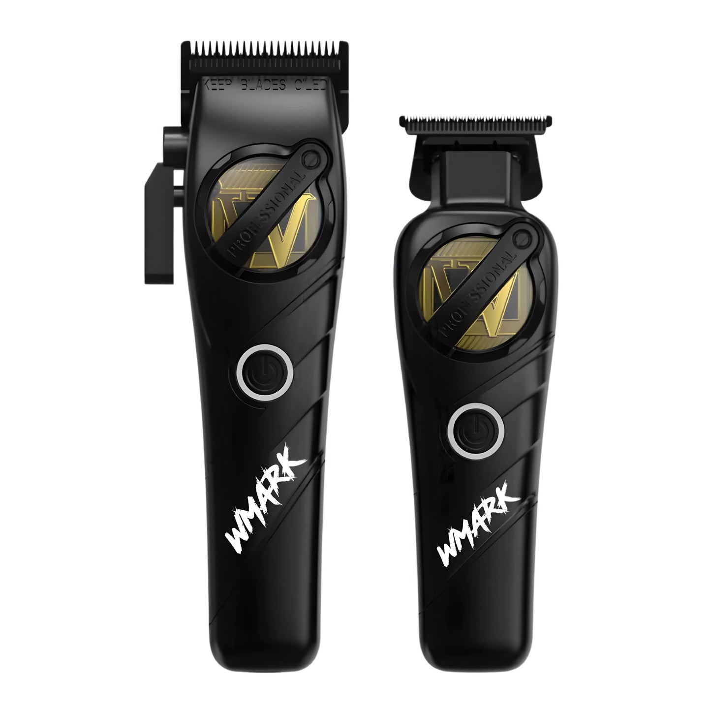 Kit Cortadora De Pelo + Trimmer Wmark NG-8613 Negro