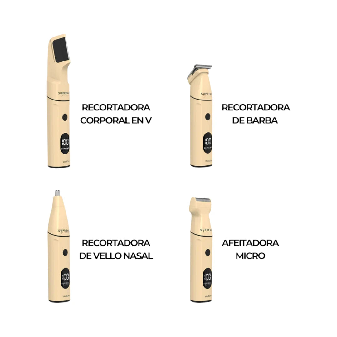 Kit Profesional Multigroomer 4.0 (14 Piezas) Supreme