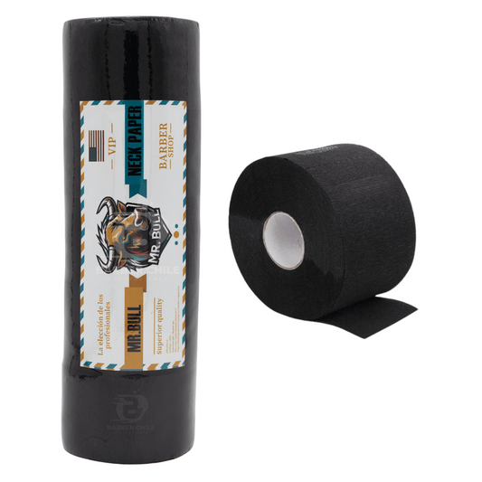 Pack x5 Papel de Cuello Negro MR BULL
