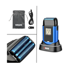 Afeitadora Inalámbrica WMARK NG-XS1 UV Motor Maglev contenido de la caja
