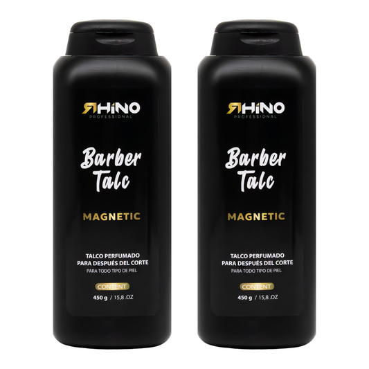 Pack 2 Talcos Rhino 450g