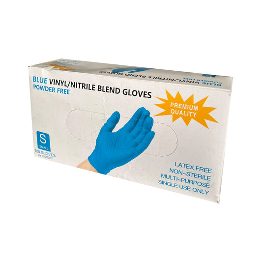 Pack 100 Guantes Nitrilo Azul S