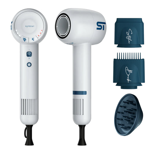Secador de Pelo Supreme Trimmer Blanco 110.000 RPM