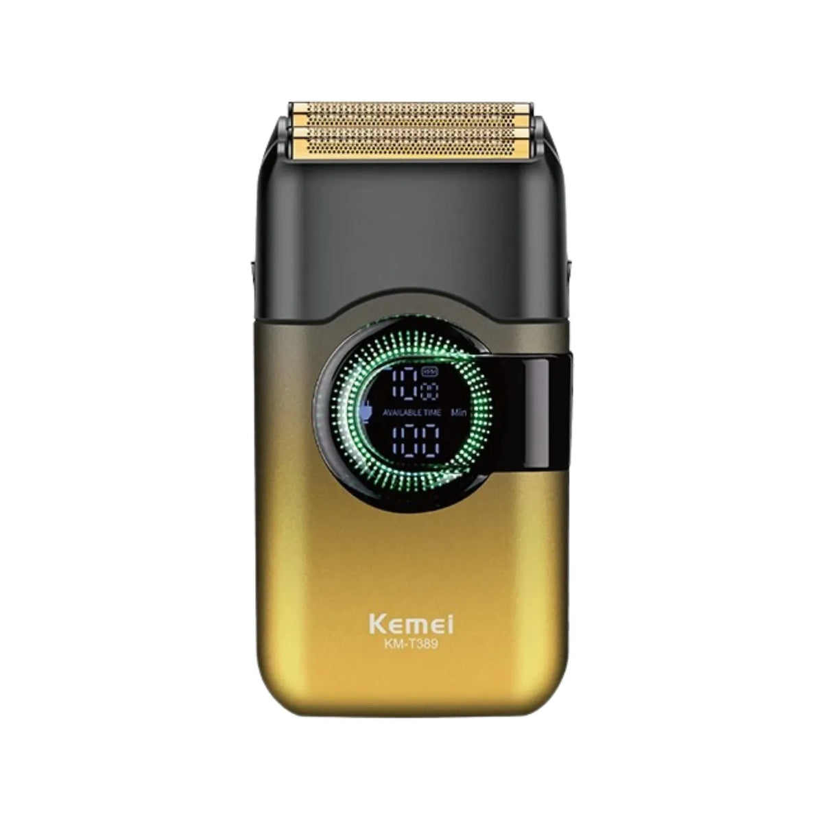 Shaver Kemei LCD T389 Gold