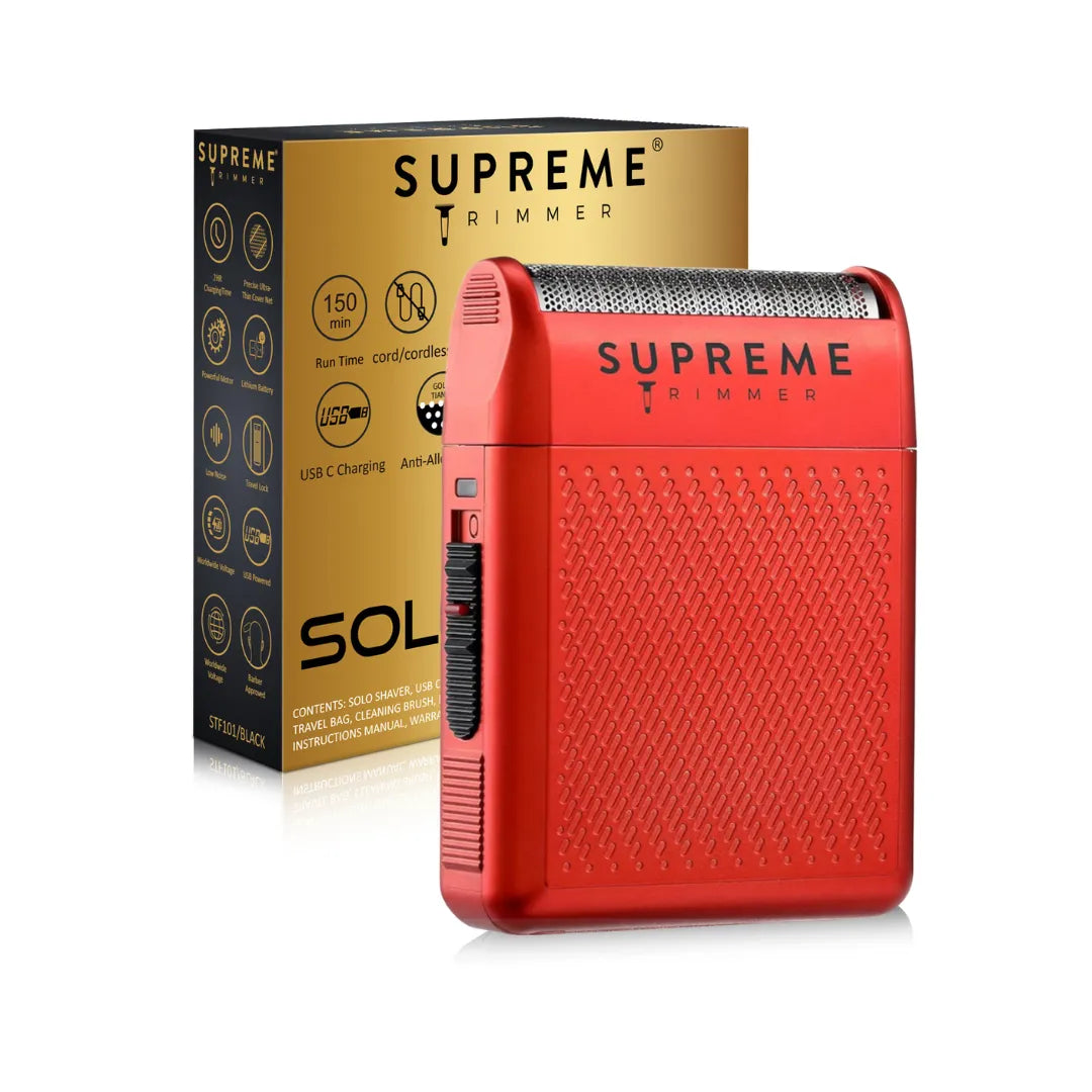 Shaver Supreme Trimmer Solo Red