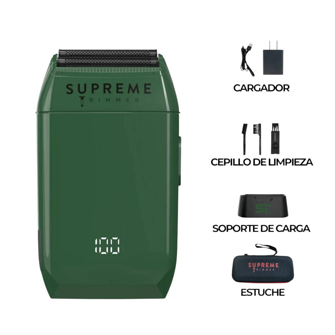 Shaver Supreme Trimmer Crunch Green