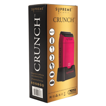 Shaver Supreme Trimmer Crunch Pink
