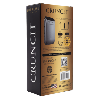 Shaver Supreme Trimmer Crunch Silver