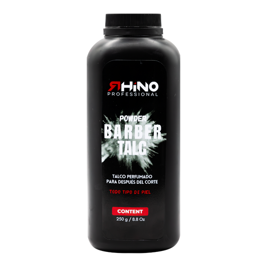 Talco de barbero Rhino 250g