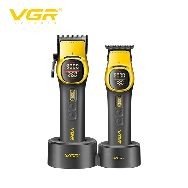 Combo VGR V-885 S2 Gold Clipper y Trimmer
