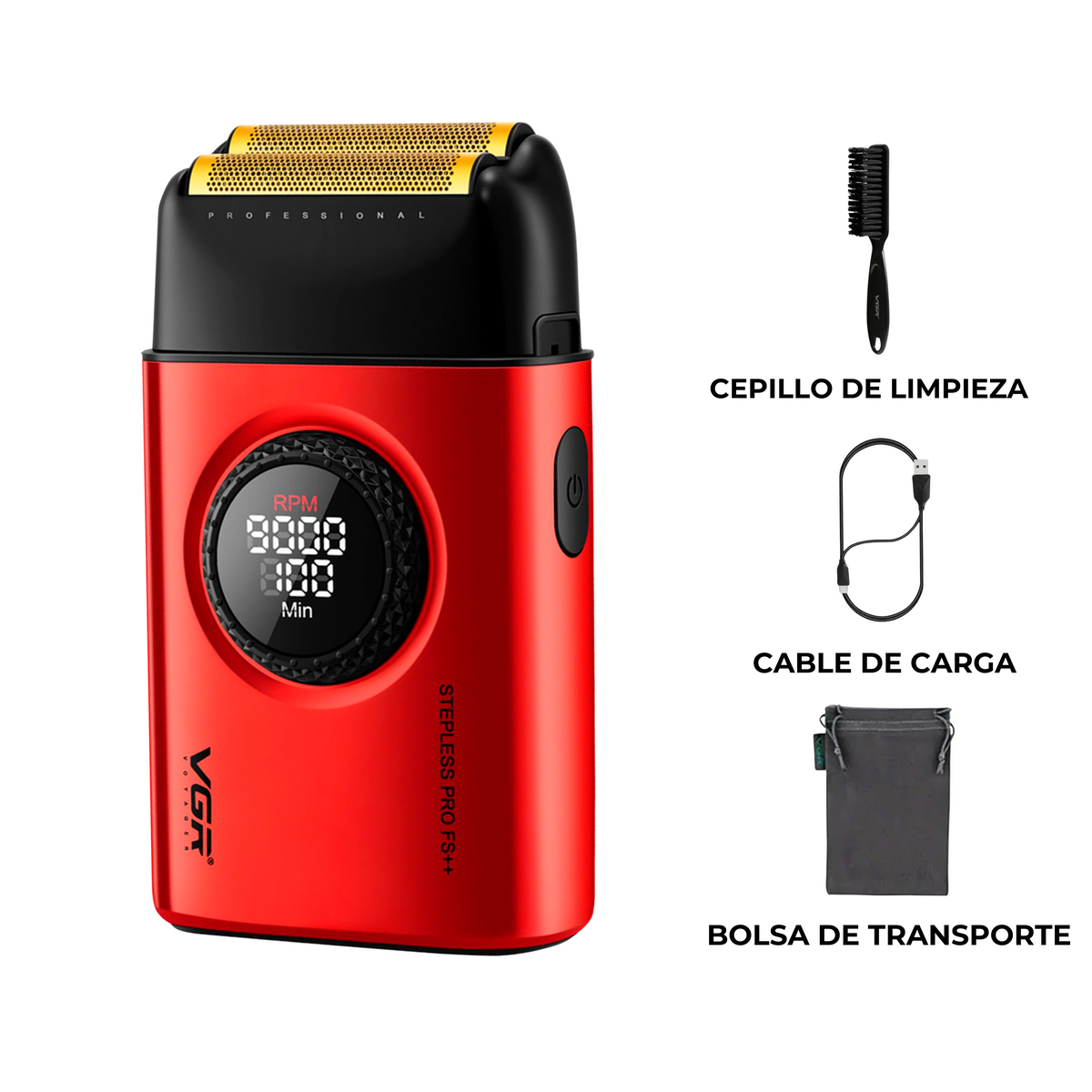 Shaver VGR 377 Red