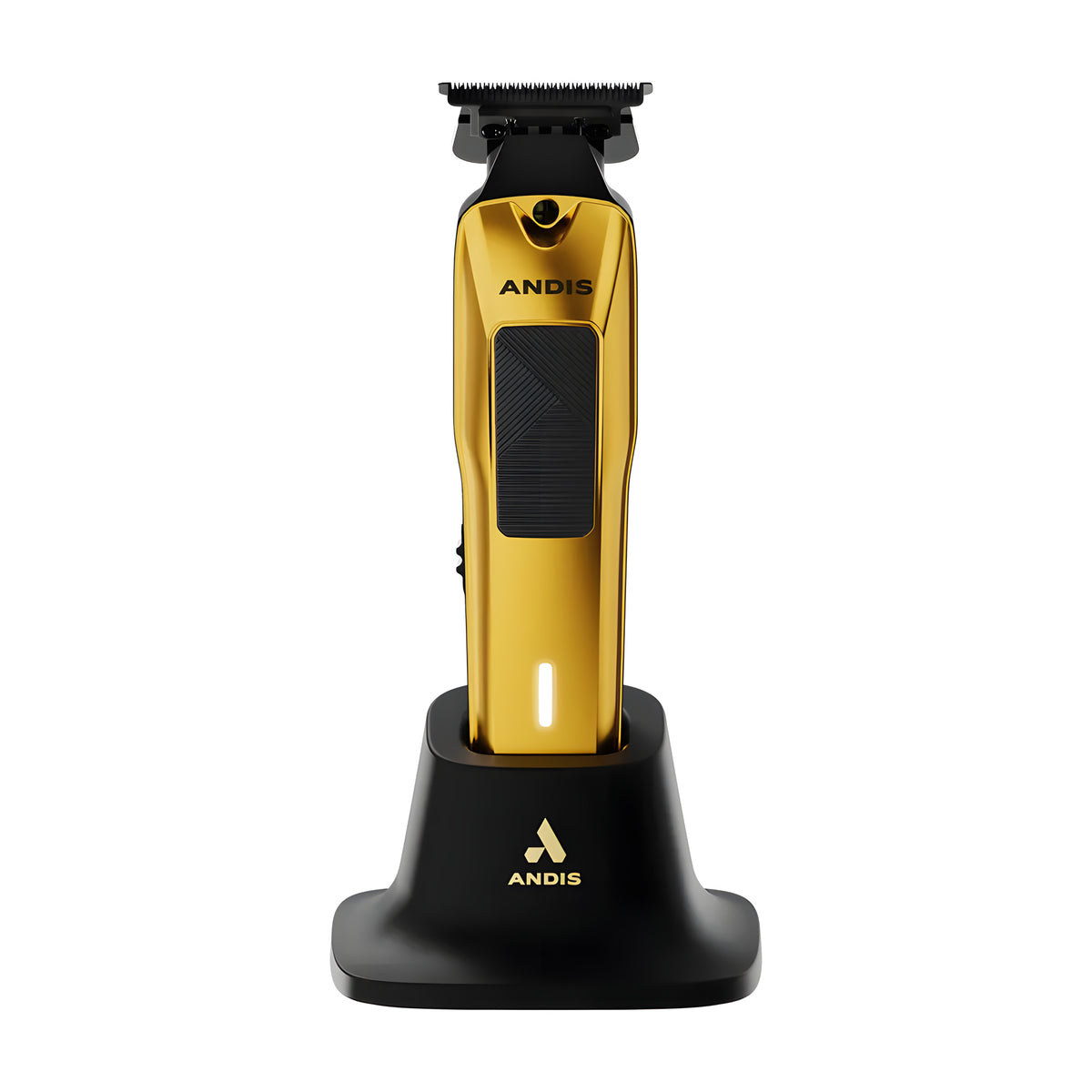 Andis Phenom Trimmer en su base de carga