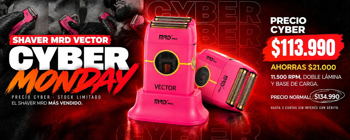 Cyber Monday: Shaver MRD Vector 11.500 RPM a $113.990, antes $134.990