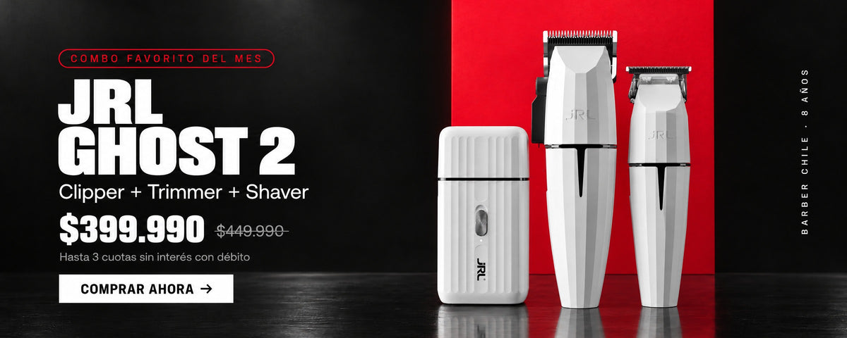 Combo JRL Ghost 2: clipper, trimmer y shaver a $399.990