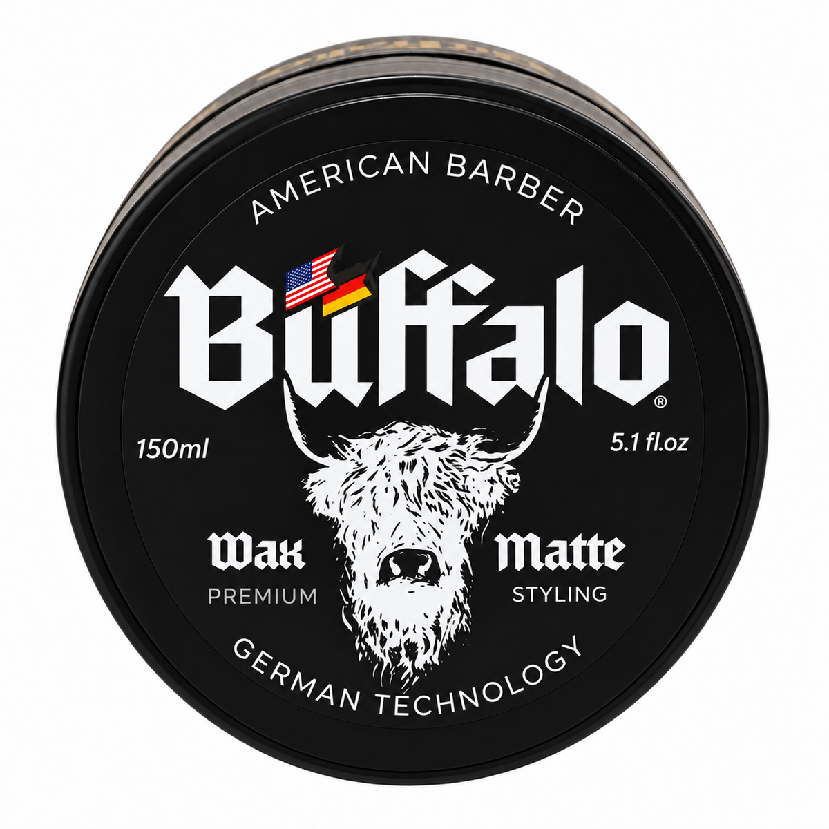Buffalo Matte 150 ml — vista frontal