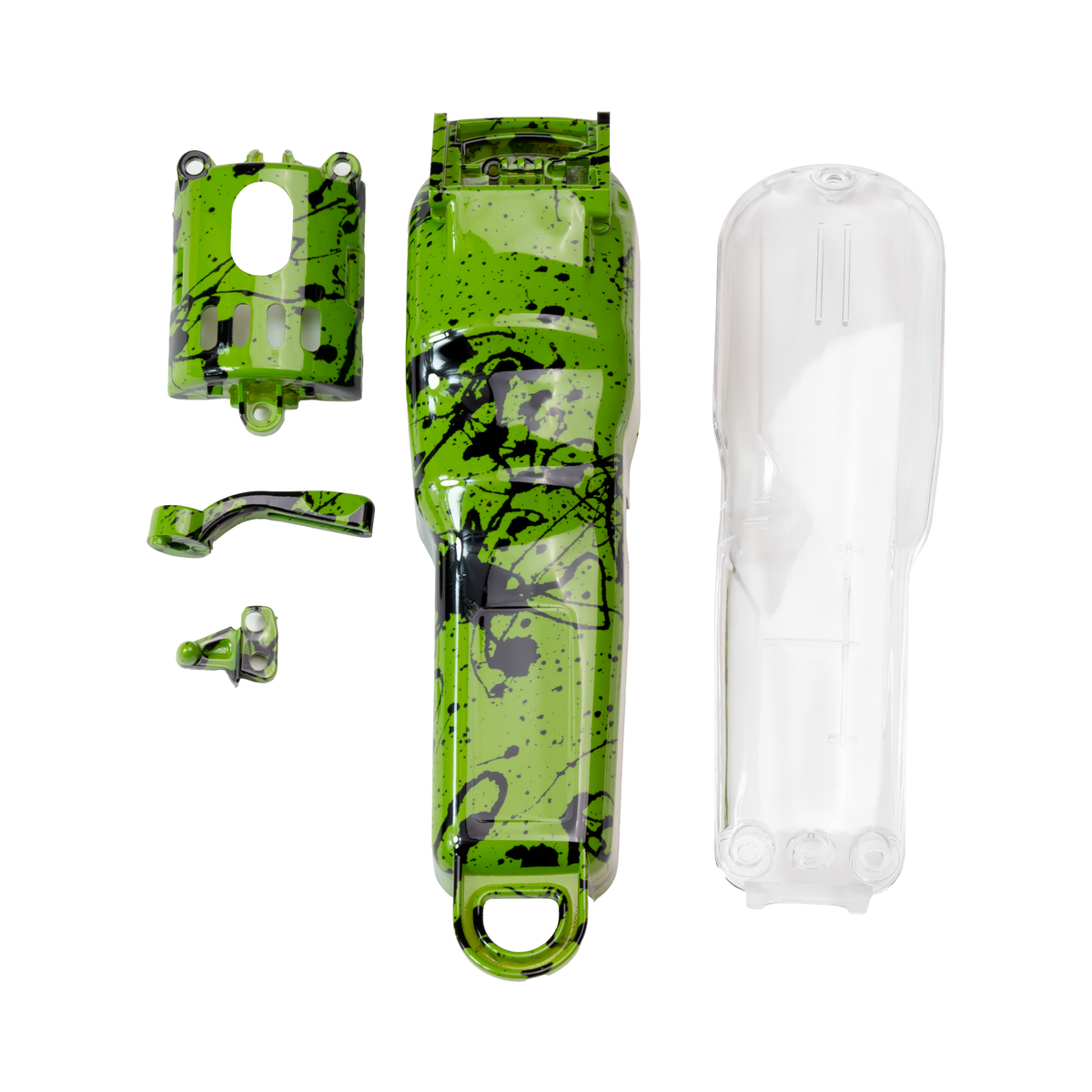 Carcasa para Magic Cordless - Verde pintas Negras