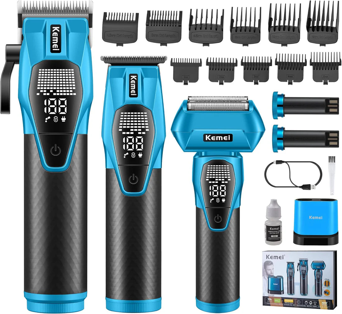 Kemei KM-8559 Combo Clipper + Trimmer + Shaver