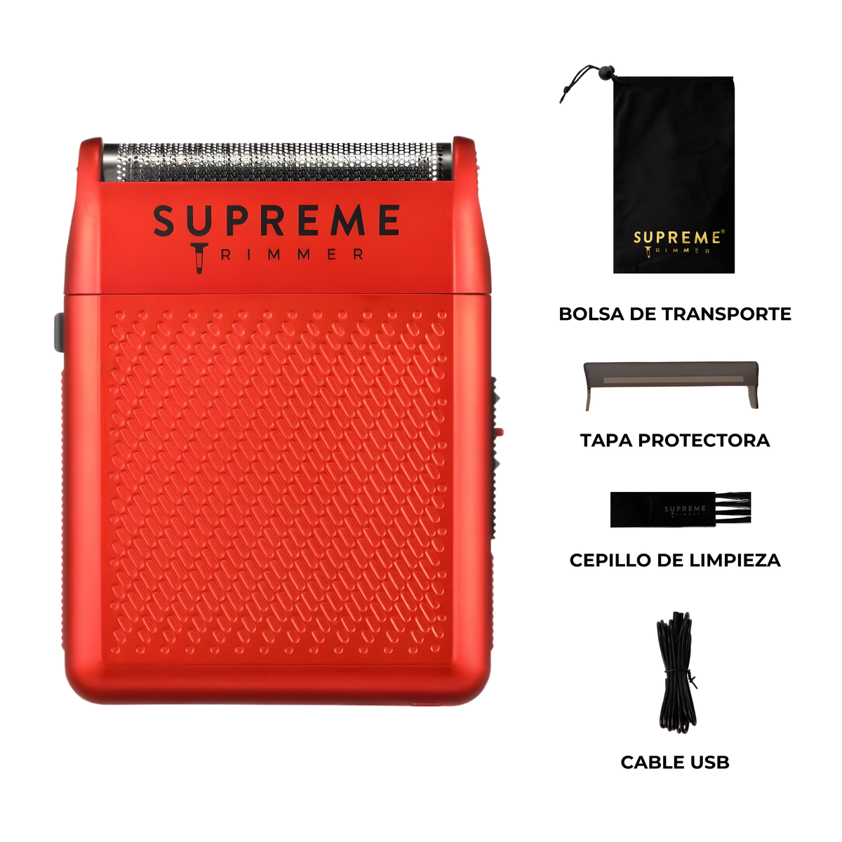 Shaver Supreme Trimmer Solo Red