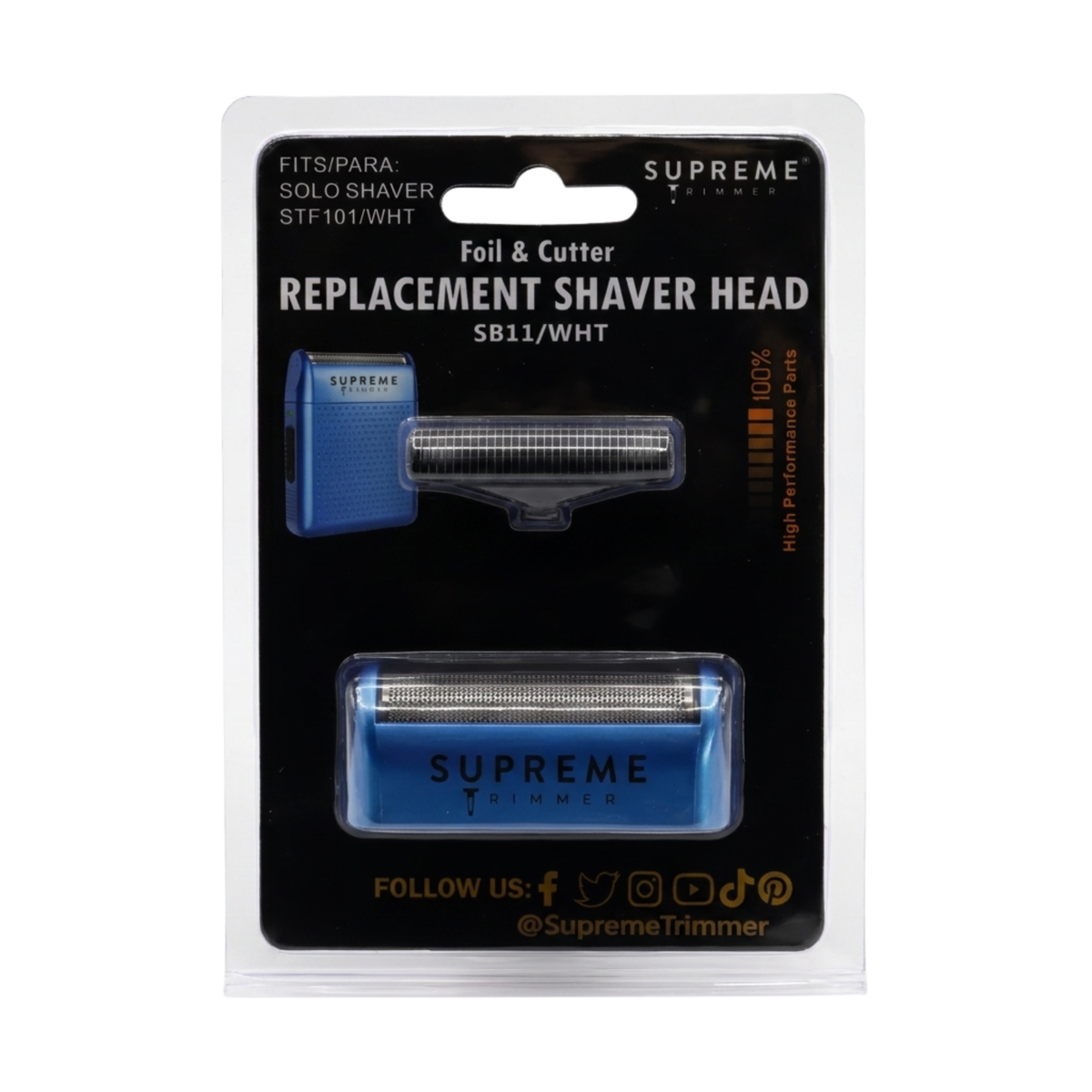 Repuesto ST Shaver Solo Blue Mallas + Cuchillas