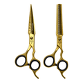 Par de Tijeras 6'' Hypecut Gold Engraved