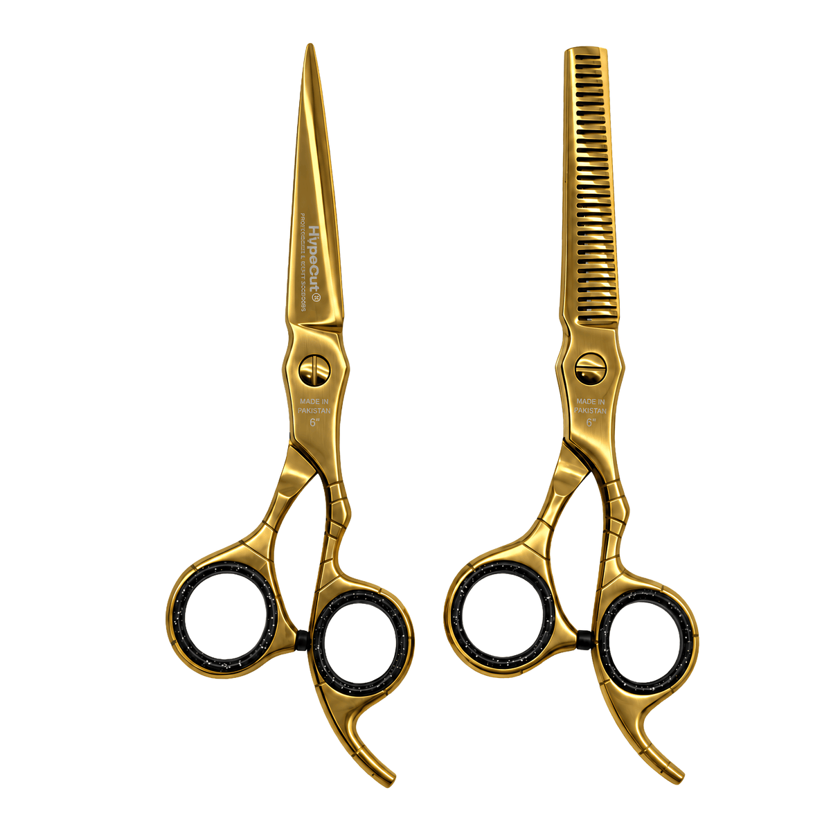 Par de Tijeras 6'' Hypecut Gold