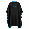 Capa de Corte Level 3 Rubber Neck Negra con Azul puesta