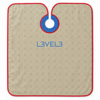 Capa de Corte Level 3 Rubber Neck Beige con Rojo