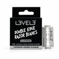 Hojas de Afeitar Level 3 Double Edge Platinum 100 unidades